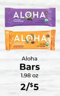 Sunset Foods Aloha Bars offer
