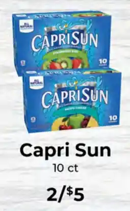 Sunset Foods Capri Sun offer