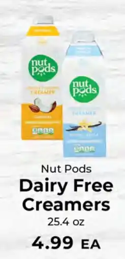 Sunset Foods Nut Pods Dairy Free Creamers offer