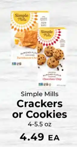 Sunset Foods Simple Mills Crackers or Cookies offer