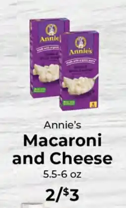 Sunset Foods Annie's Macaroni and Cheese offer