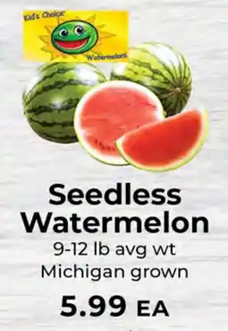 Sunset Foods Kids Choice Seedless Watermelon offer