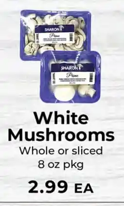 Sunset Foods Sharon prime white mushrooms offer