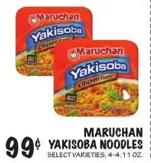 Foodarama Maruchan yakisoba noodles offer