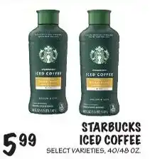 Foodarama Starbucks iced coffee offer