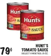 Foodarama Hunt's tomato sauce offer