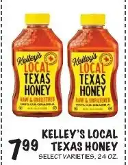 Foodarama Kelley's local texas honey offer