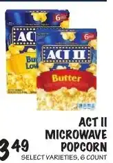 Foodarama Act II microwave popcorn offer