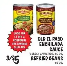 Foodarama Old El Paso Enchilada Sauce offer