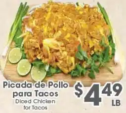 Arteagas Food Center Diced Chicken for Tacos offer
