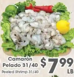 Arteagas Food Center Camarón Peeled Shrimp offer