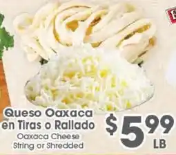 Arteagas Food Center Oaxaca Cheese offer