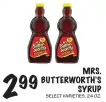 Foodarama Mrs. Butterworth's syrup offer