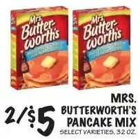 Foodarama Mrs. Butterworth's pancake mix offer