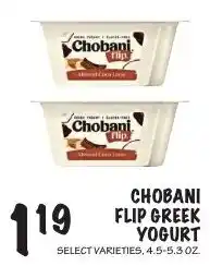 Foodarama Chobani Flip Greek Yogurt offer