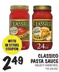 Foodarama Classico pasta sauce offer