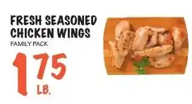 Foodarama Fresh Seasoned Chicken Wings offer