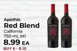 Sunset Foods Apothic red blend offer