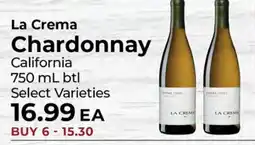 Sunset Foods La Crema Chardonnay offer