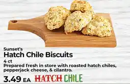 Sunset Foods Sunset's Hatch Chile Biscuits offer