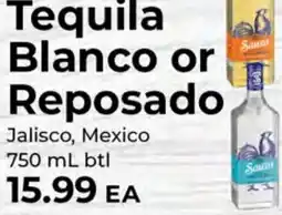 Sunset Foods Sauza Tequila Blanco or Reposado offer