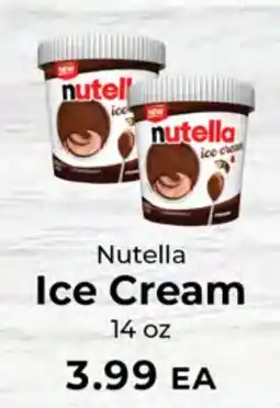 Sunset Foods Nutella Ice Cream offer