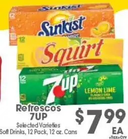 Arteagas Food Center Refrescos 7up offer
