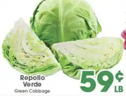 Arteagas Food Center Green Cabbage offer
