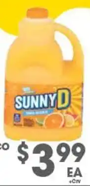 Arteagas Food Center Sunny D offer