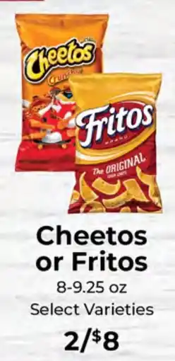 Sunset Foods Cheetos or Fritos offer