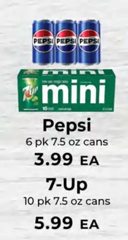 Sunset Foods Pepsi mini offer