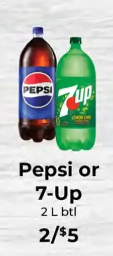 Sunset Foods Pepsi or 7-Up offer