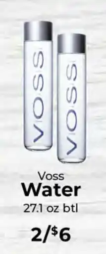 Sunset Foods Voss Water offer