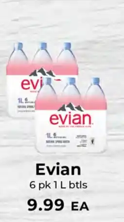Sunset Foods Evian offer