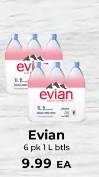 Sunset Foods Evian offer