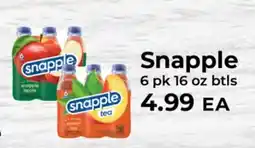Sunset Foods Snapple tea offer