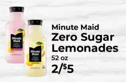 Sunset Foods Minute Maid Zero Sugar Lemonades offer