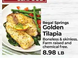 Sunset Foods Regal Springs Golden Tilapia offer