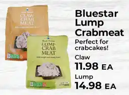 Sunset Foods Bluestar lump crabmeat offer