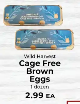Sunset Foods Wild Harvest cage free brown eggs offer