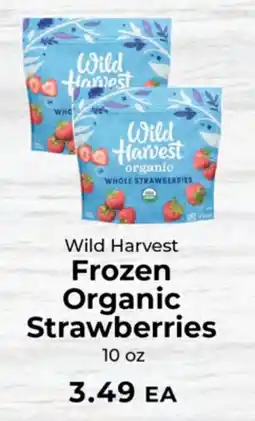 Sunset Foods Wild Harvest frozen organic strawberries offer