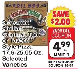 Fairplay Ross Hog Screamin' Sicilian Pizza offer