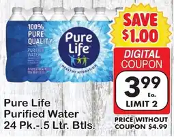 Fairplay Pure Life Purified Water offer