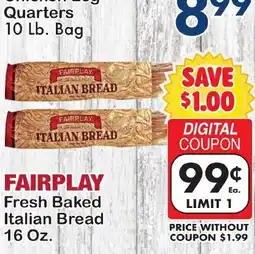 Fairplay Fairplay Italian Bread offer