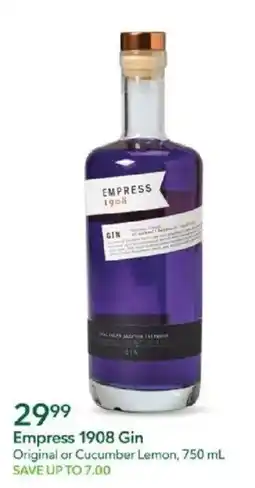 Publix Empress 1908 Gin offer