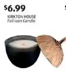 Aldi Kirkton House Fall Icon Candle offer