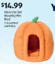 Aldi Heart to Tail Novelty Pet Bed offer