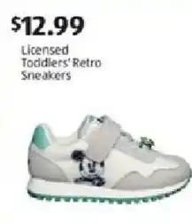 Aldi Licensed Toddlers' Retro Sneakers offer