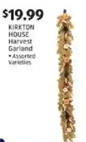 Aldi Kirkton House Harvest Garland offer