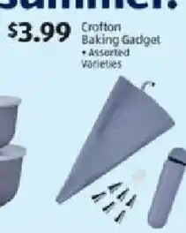 Aldi Crofton Baking Gadget offer